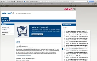 Se loguer, outils Notes et Classeur