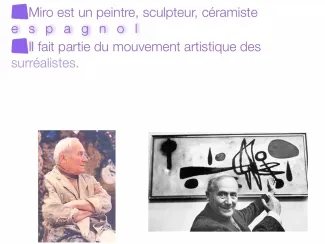 A la manière de Miro