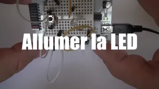 Arduino à l'école: le bouton poussoir et la LED