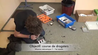 Mission mécanique 1: la course de dragster