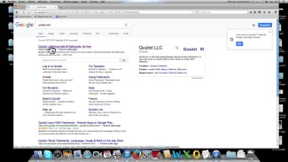 Capsule video - le vocabulaire avec Quizlet