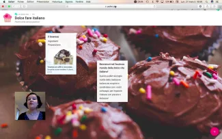 Logiciel Padlet en classe d'italien langue étrangère