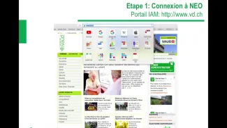 Création d'un travail significatif dans NEO et saisie des notes
