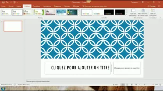 Création d'un PowerPoint
