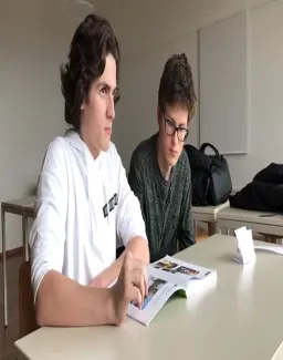 Alex and Mathias Speaking test 4 part 2
