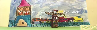 par Yann, Amaury et Leon - la ferme à côté de la route