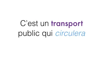Tram par Naomi et Leila