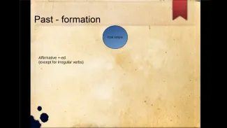 CG3&M3 Past tenses // CG1 ONLY past simple, past continuous and present perfect simple