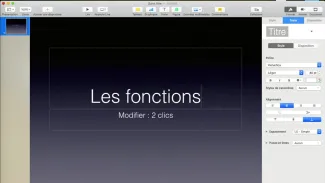 Vidéo Keynote
