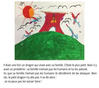 Le dragon face à ses proches