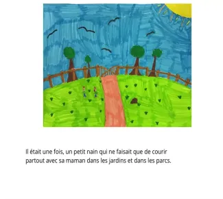 Le nain et sa maman