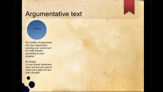 CG3&M3 argumentative texts
