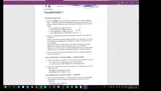 CG3 CONDITIONALS (part 1)