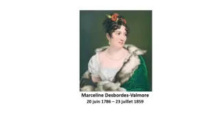 Son image_Marceline Desbordes-Valmore