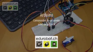 Arduino: contrôle de deux servos avec un joystick