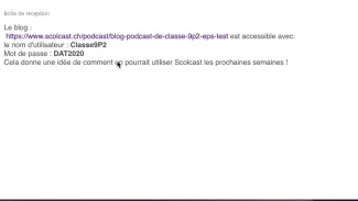 Consulter un blog sécurisé