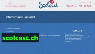 Scolcast comment s'inscrire