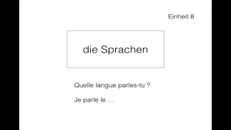 Introduction "Welche Sprache sprichst du?"