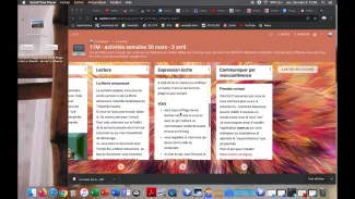 Tutoriel pour élèves - Padlet comment accéder à un mur "blog"
