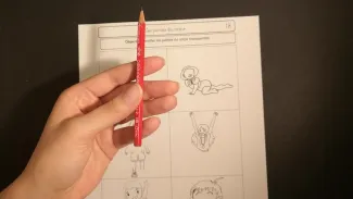 Vidéo corrective fiche sur les parties du corps manquantes