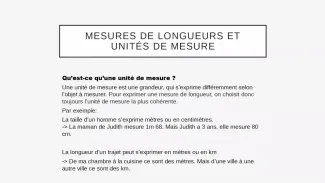 rappel du connu