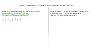 Correction Exercices Transformation