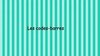 Code-barres (gestes graphiques)