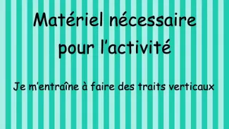Explication activité fourre