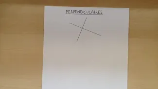 Construire des droites perpendiculaires