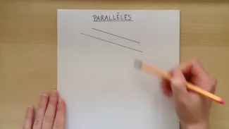 Construire des droites parallèles