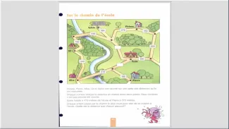 Sur le chemin de l'école cours 1