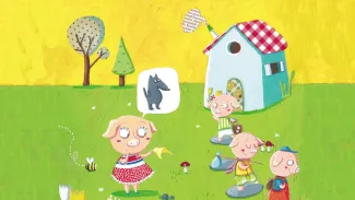 histoire des trois petits cochons version 2