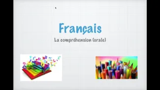 Compréhension orale intro