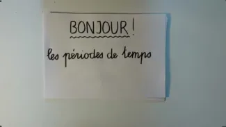 explication découpage temps semaine mois