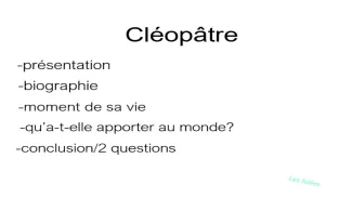 cleopatre