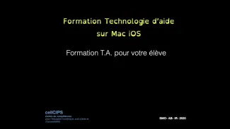 Formation technologie d'aide en ligne : Comment utiliser un dictionnaire sur iPad ?