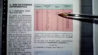 Détermination de l'accélération
