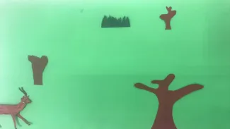 Le lion et la gazelle