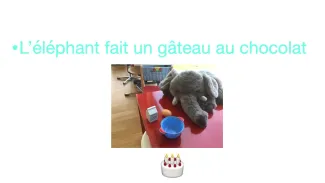 8P + 2P/MF3: L'éléphant cuisinier