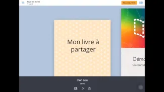 Tuto partage livre numérique book creator