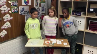 Kelyan, Emma, Alimou