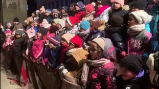 Crèche vivante, décembre 2024