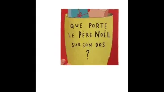 Joana raconte le livre du Père Noël 