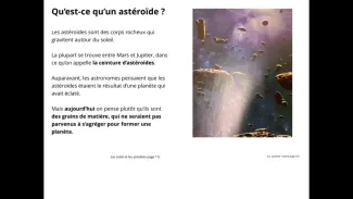 Les astéroïdes 