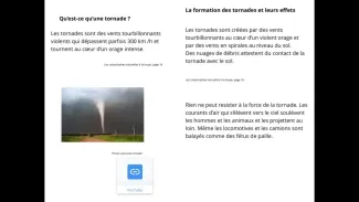 Les tornades