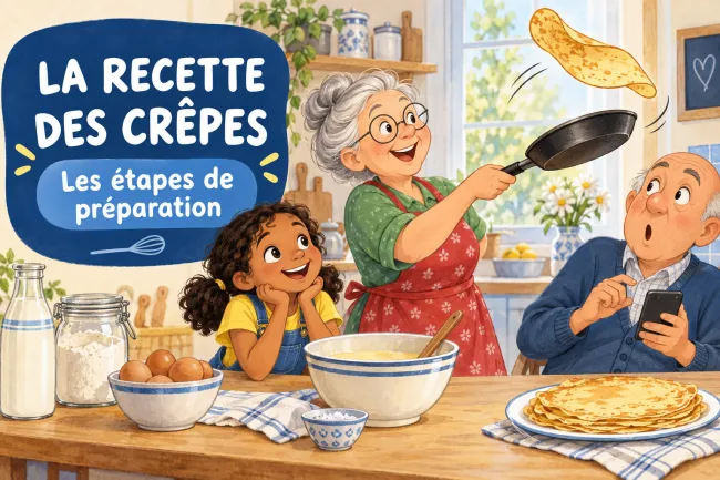 Les crêpes de grand-maman