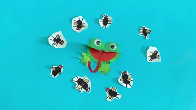 La grenouille à grande bouche