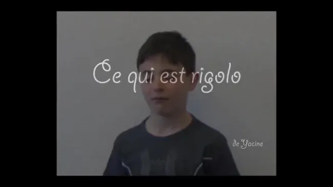 Ce qui est rigolo