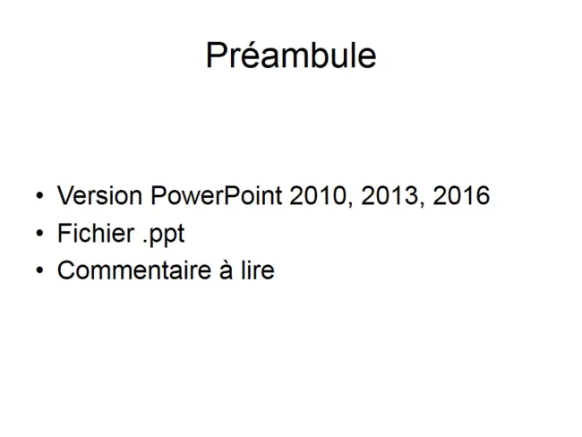 Création d'une capsule vidéo (.mp4) à partir d'un fichier PowerPoint (.ppt)