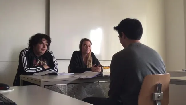 CAE Trainer Test 2, part 1-2, Leah and Sofiane